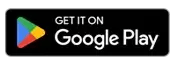 Google Play badge with the text "GET IT ON Google Play" and the Google Play triangle logo on the left, indicating app availability for pet sitters and dog groomers on Google Play Store.